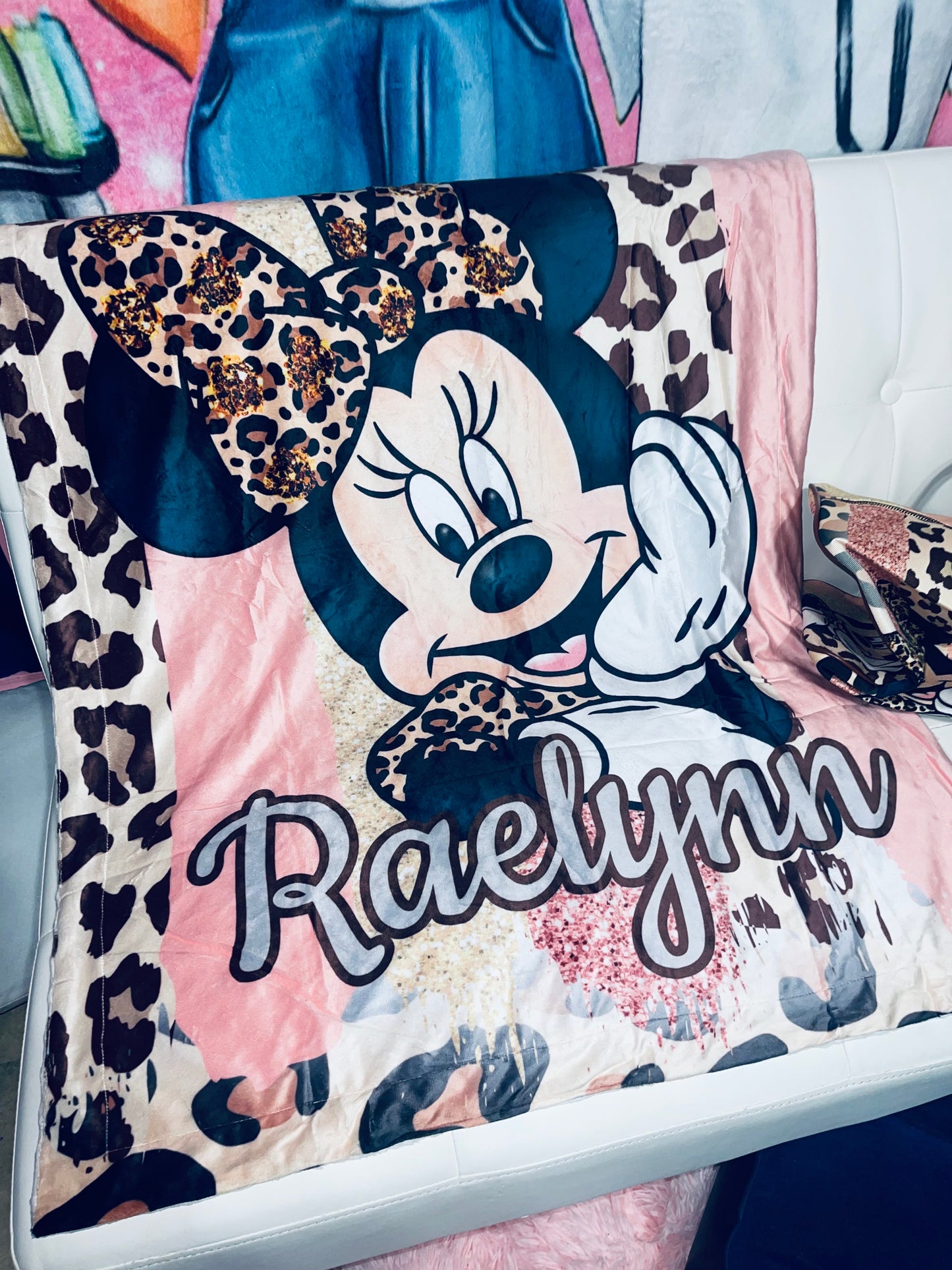 Personalized Cozy Minky Baby Blanket 💕✨