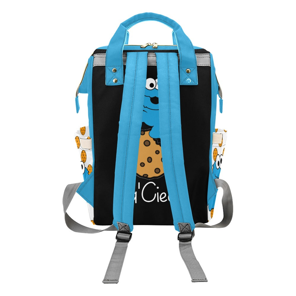 Personalized Diaper Bag and Minky Baby Blanket Bundle