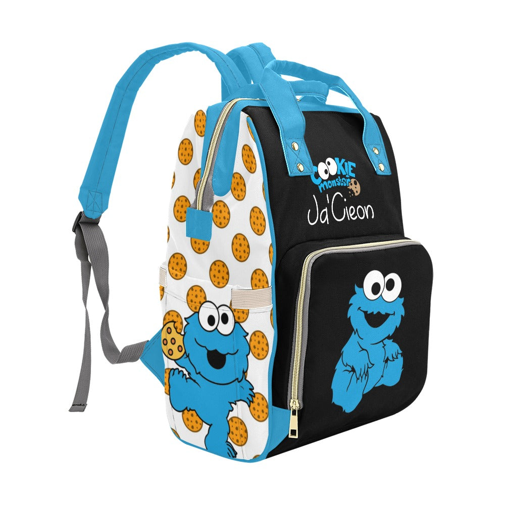 Personalized Diaper Bag and Minky Baby Blanket Bundle