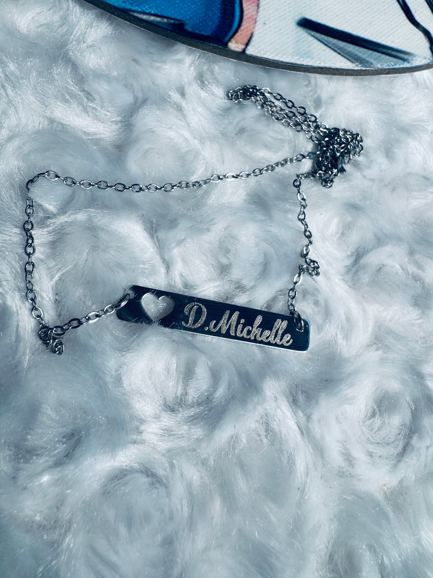 Engraved Heart Necklace