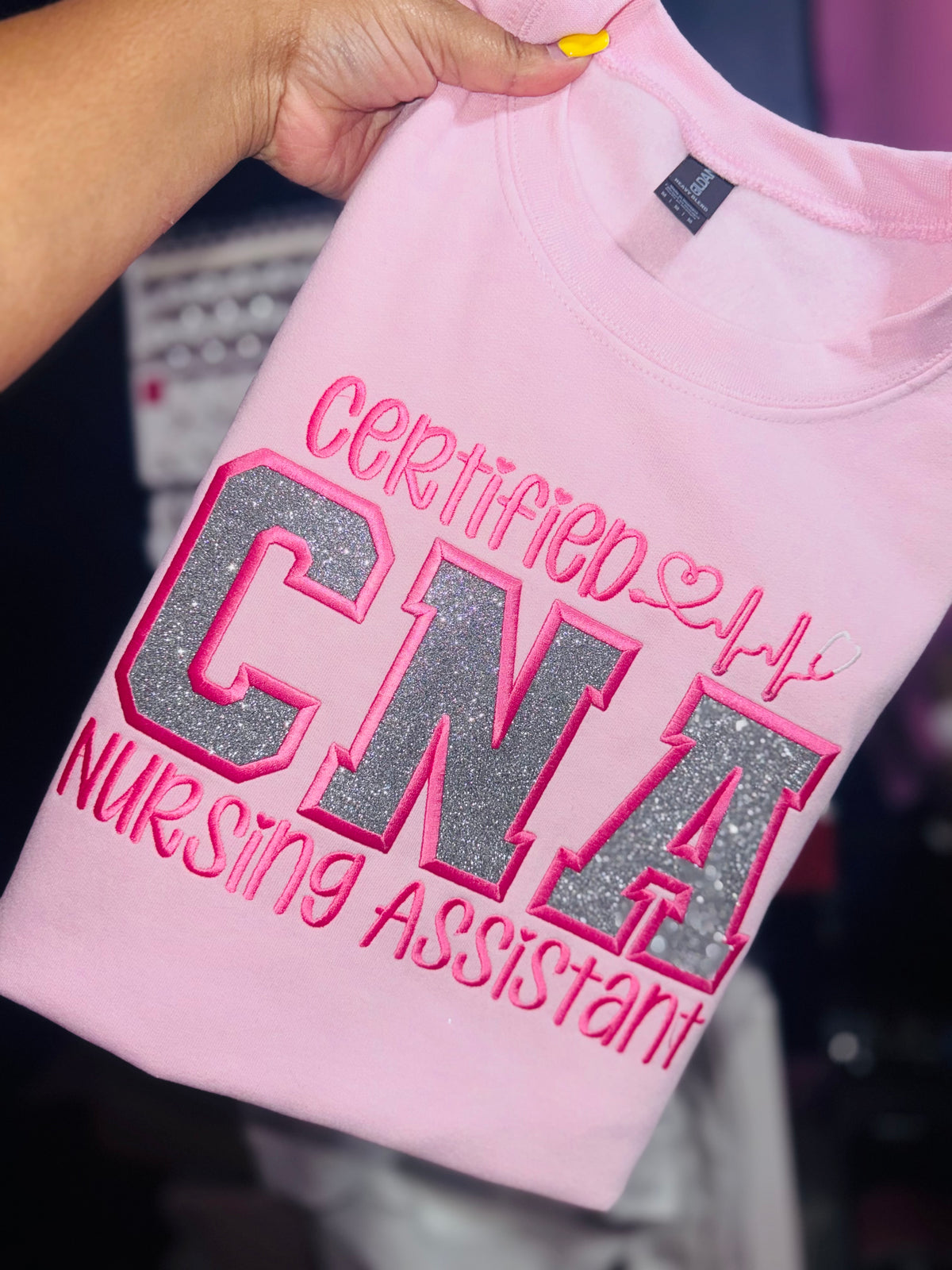 Personalized Healthcare Embroidered Sweatshirt