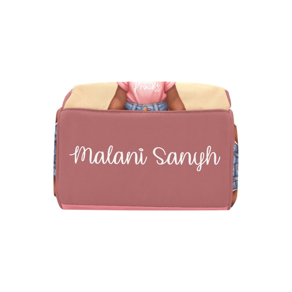 Little Brown Girl Diaper Bag