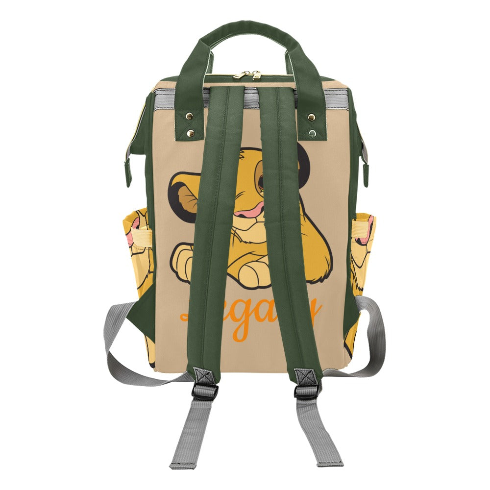 Personalized Diaper Bag and Minky Baby Blanket Bundle