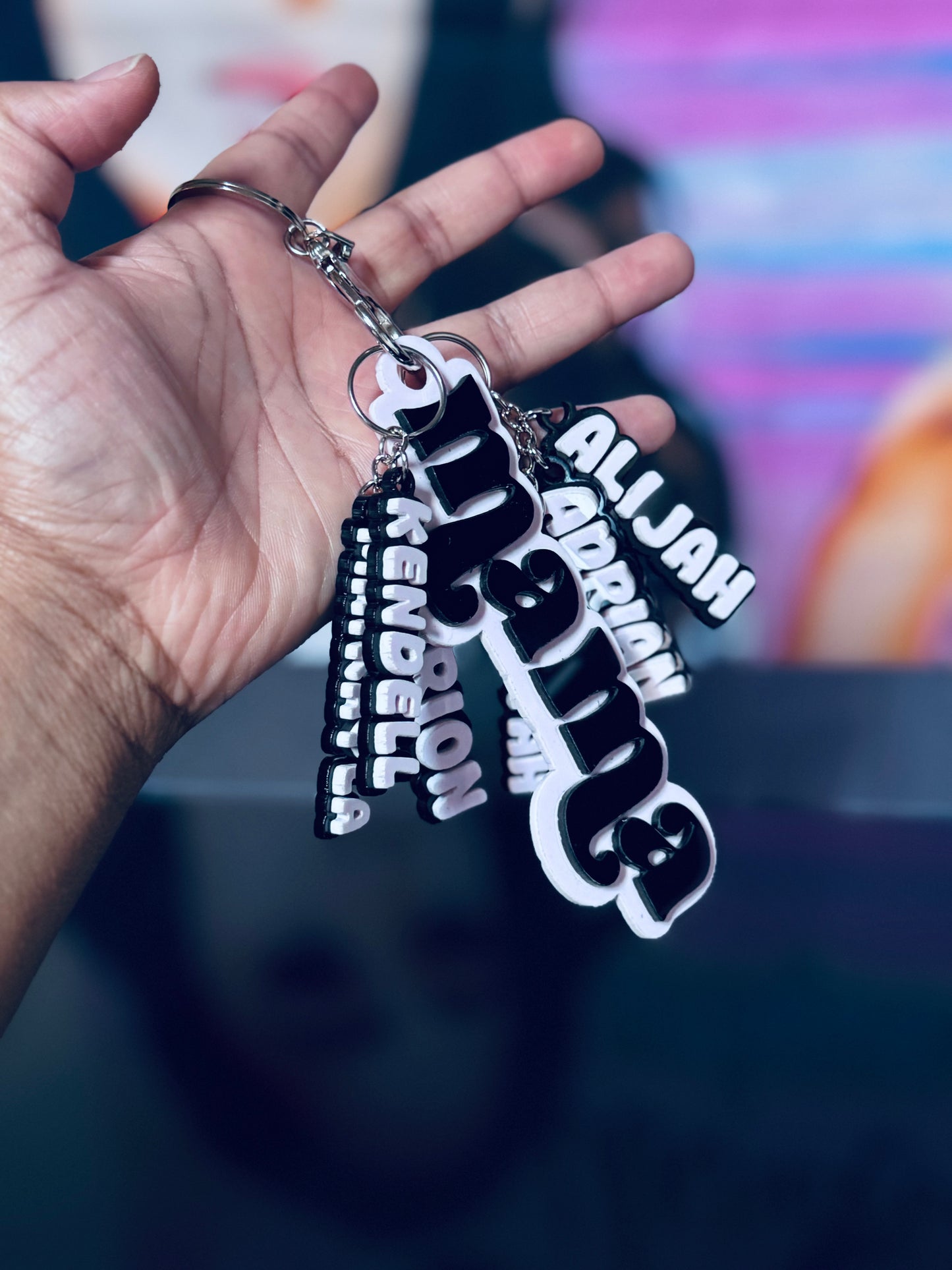 MAMA Keychains – Personalized with Kids’ Names