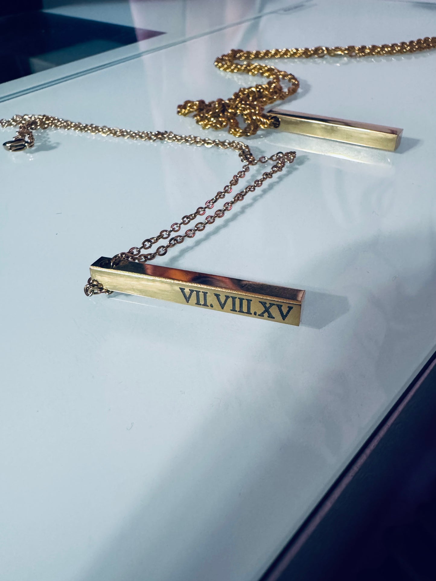 Vertical Bar Necklace