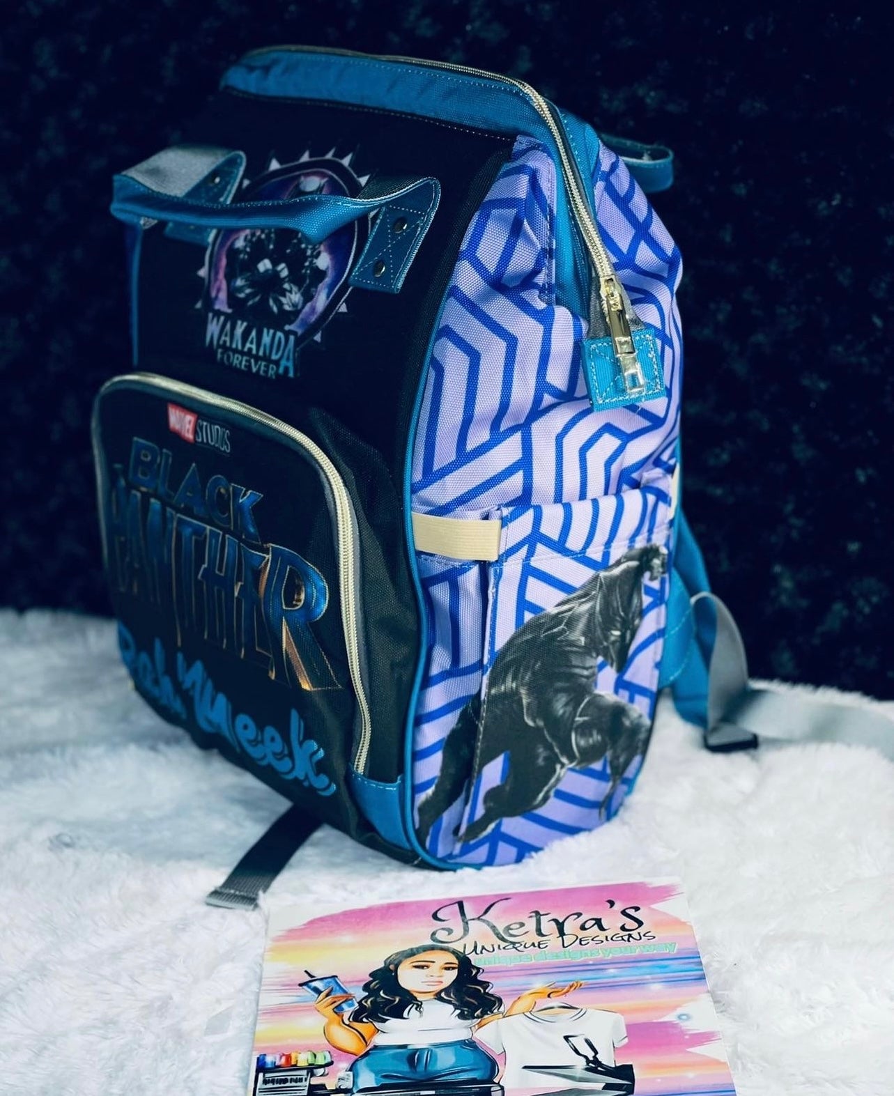 Black Panther Baby Bag