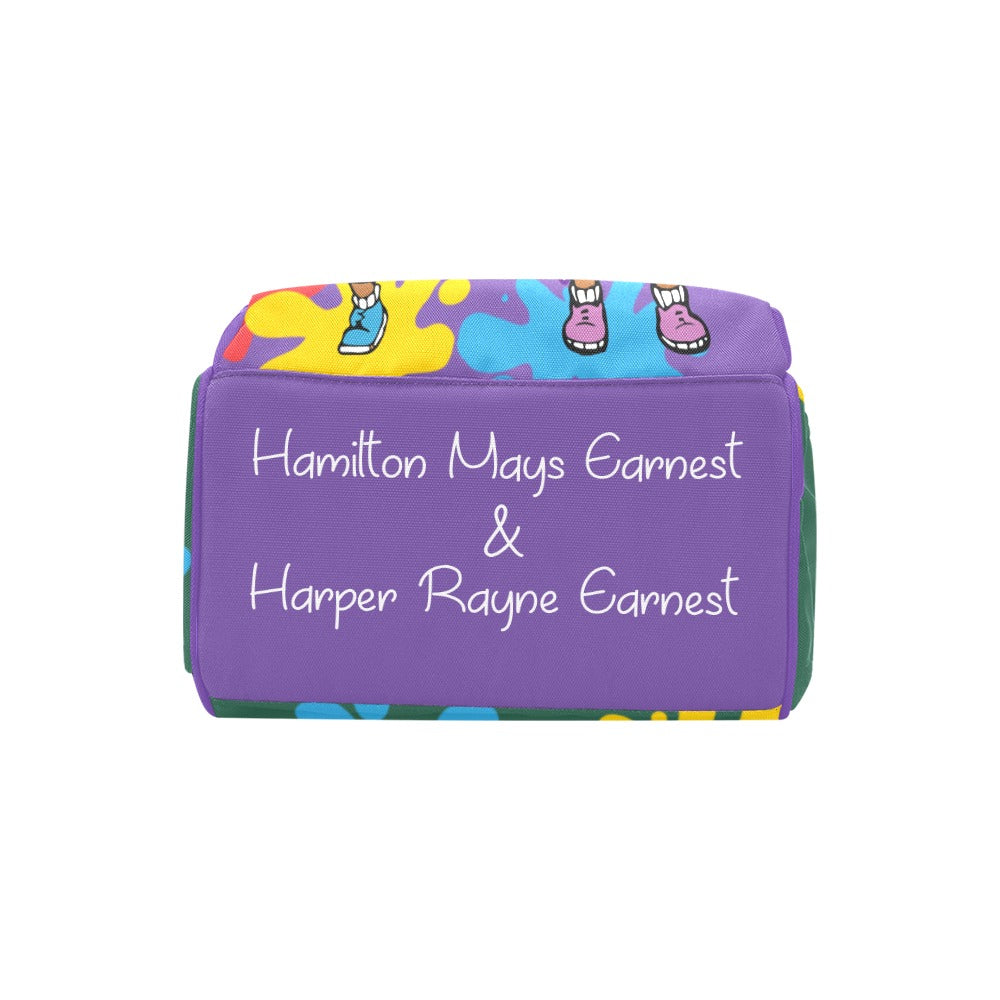 Phil and Lil From Rugrats Diaper Bag