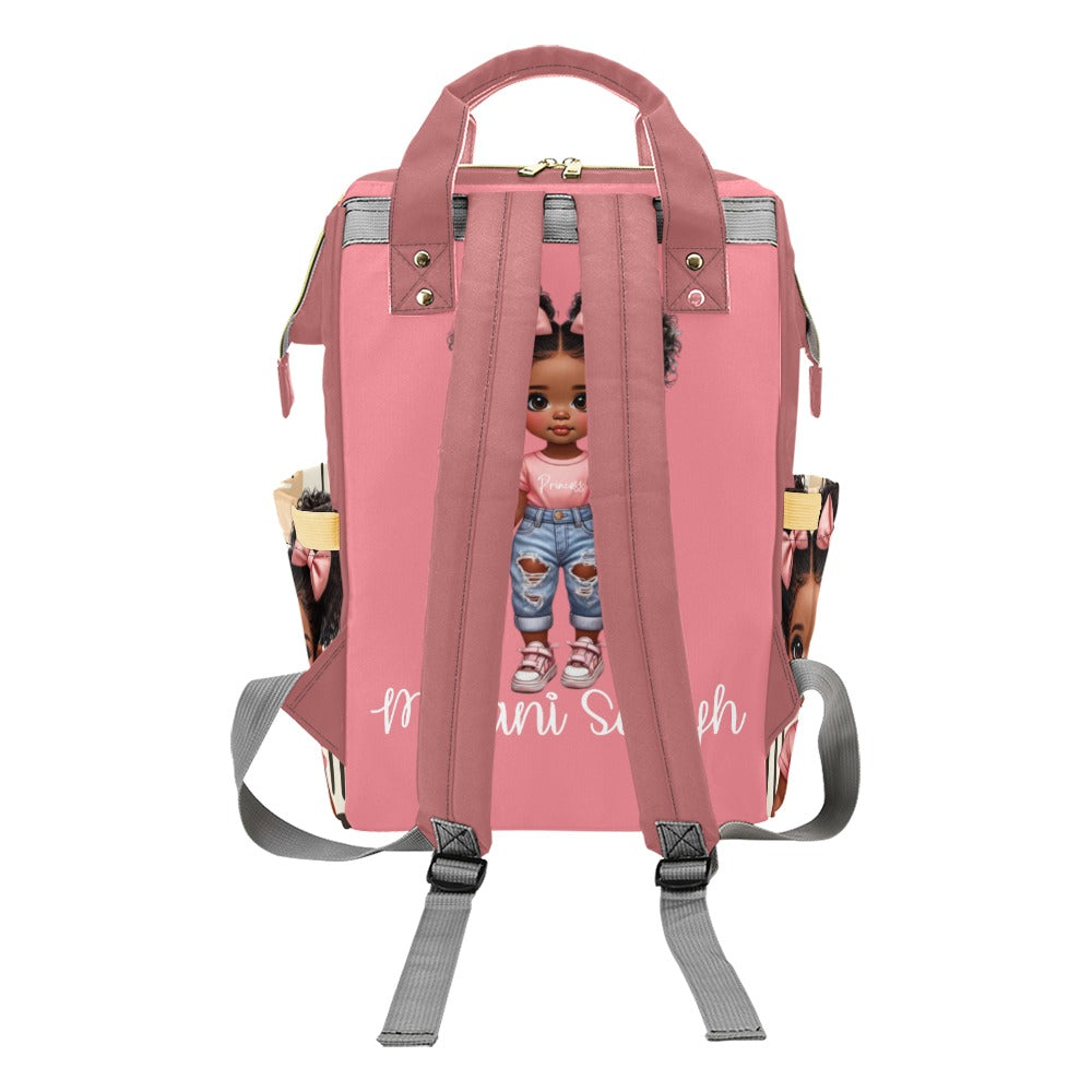 Little Brown Girl Diaper Bag