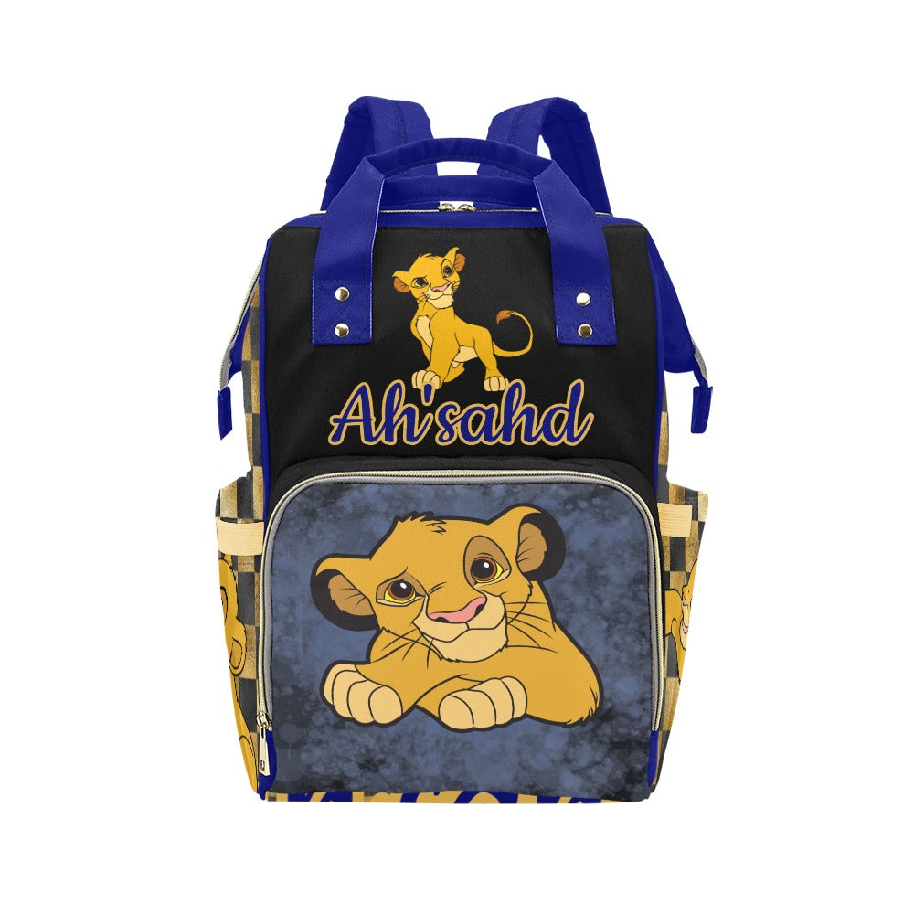Personalized Lion King Diaper Bag