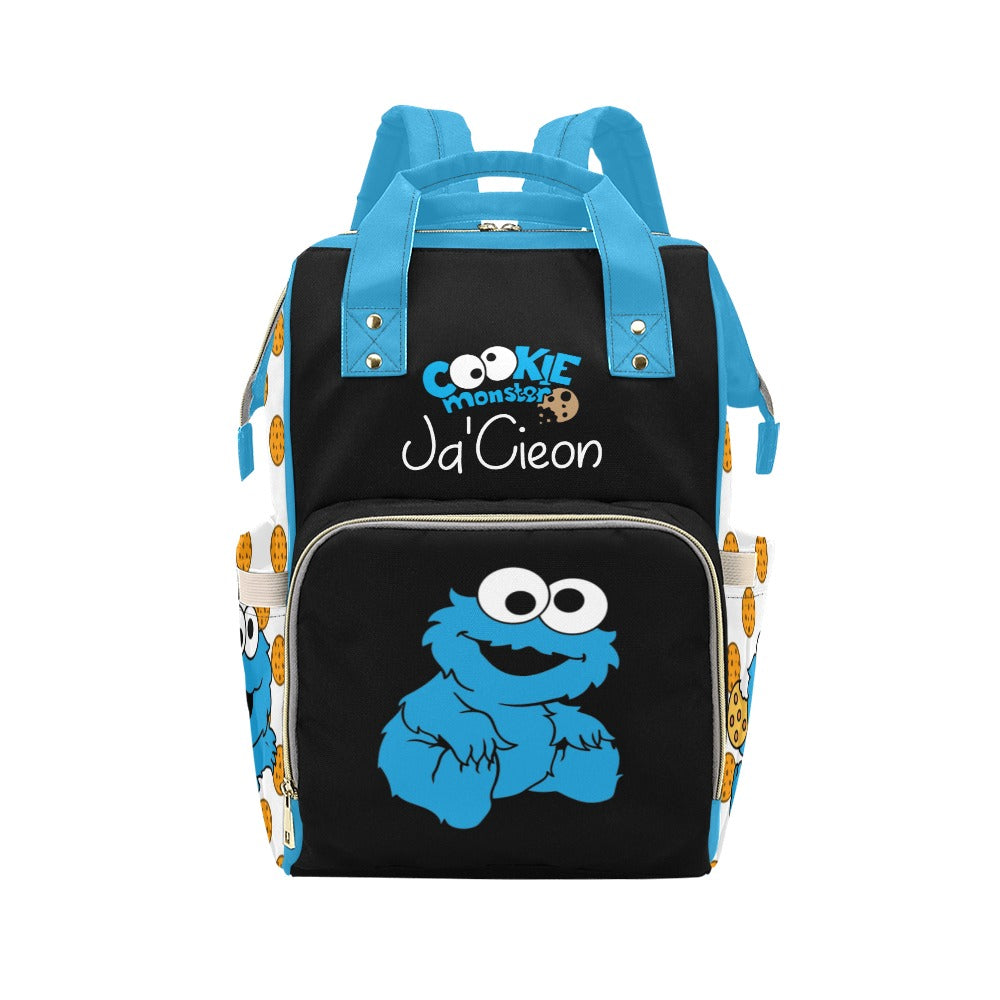 Personalized Diaper Bag and Minky Baby Blanket Bundle