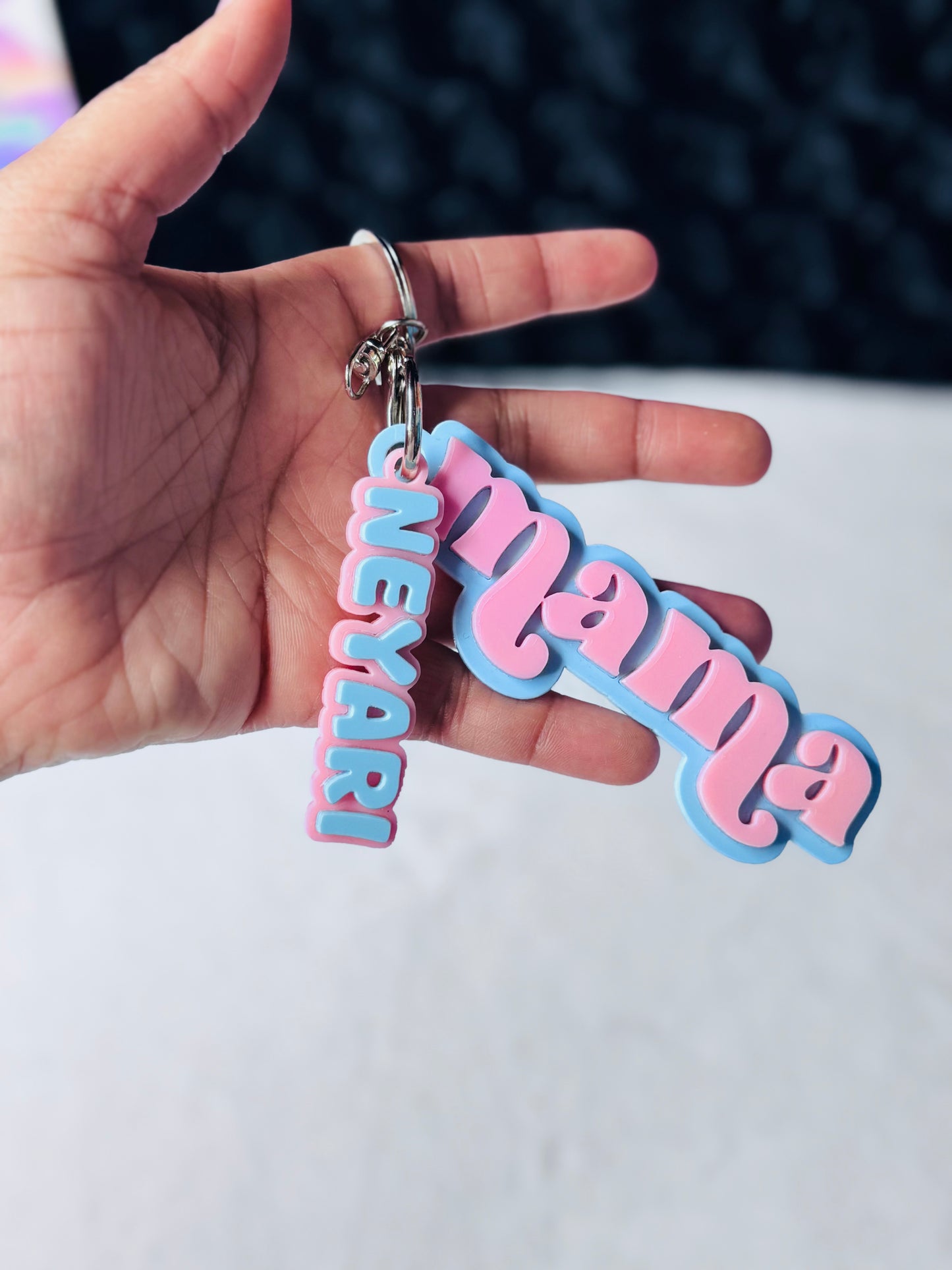 MAMA Keychains – Personalized with Kids’ Names