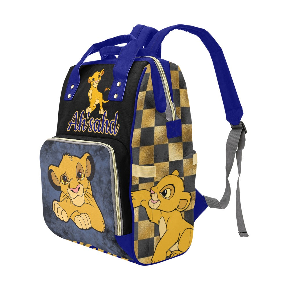Personalized Lion King Diaper Bag