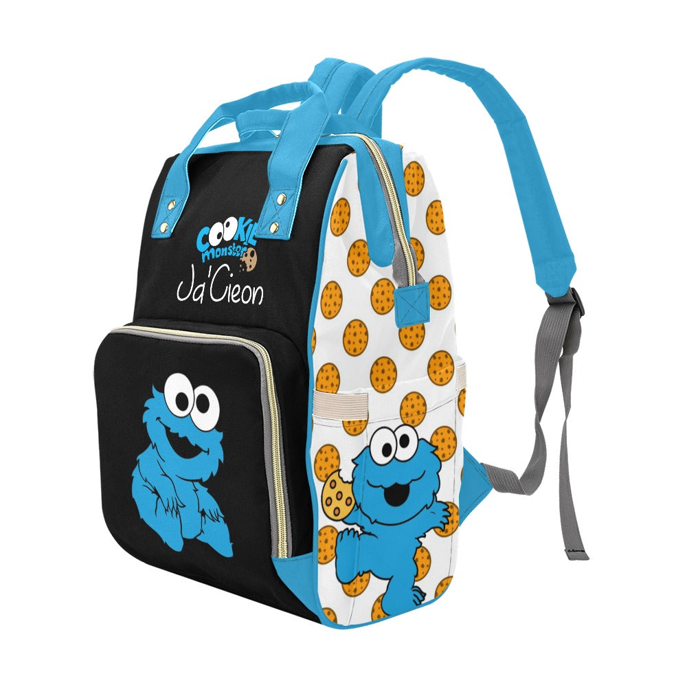 Personalized Diaper Bag and Minky Baby Blanket Bundle