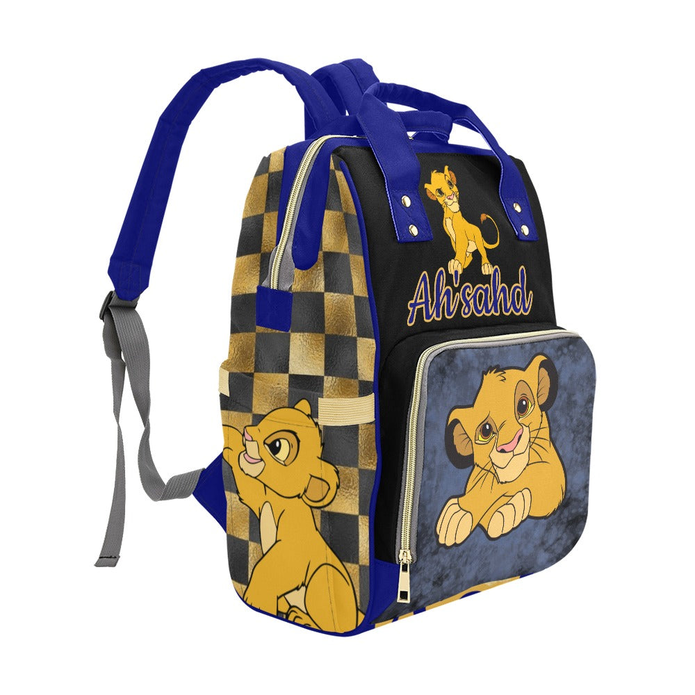 Personalized Lion King Diaper Bag