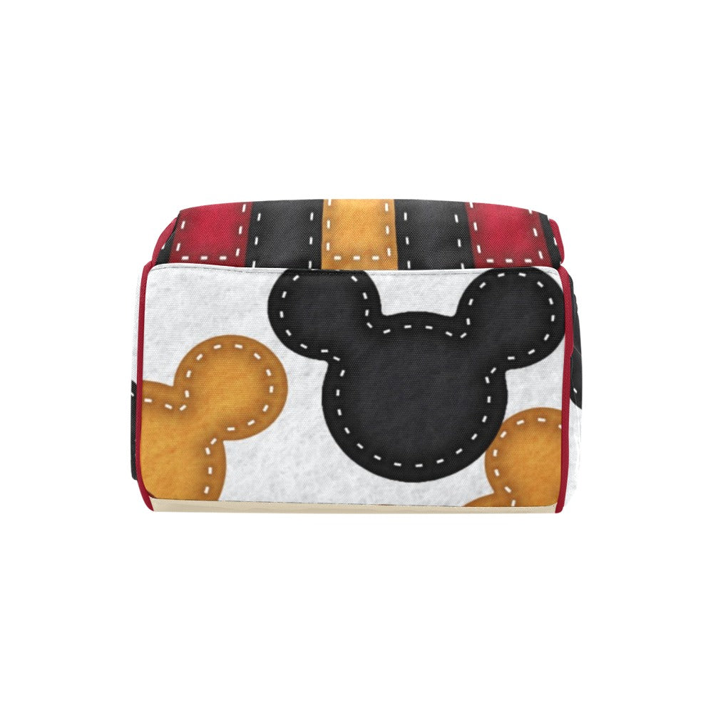 Personalized Diaper Bag and Minky Baby Blanket Bundle