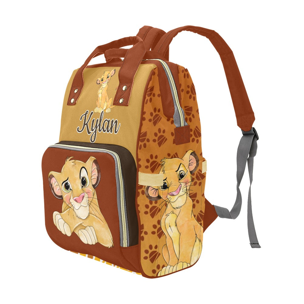 Personalized Lion King Diaper Bag
