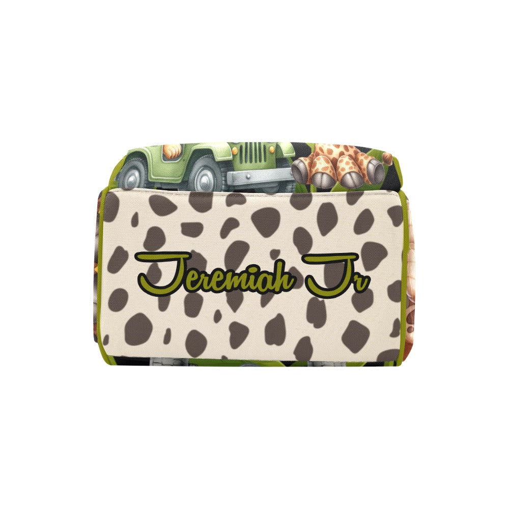 Safari Animals Diaper Bag
