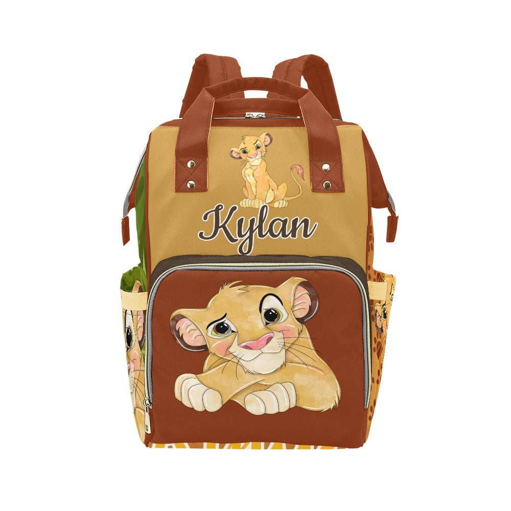 Personalized Lion King Diaper Bag