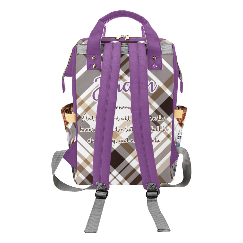 God’s Masterpiece Minky Baby Blanket And Baby bag Bundle