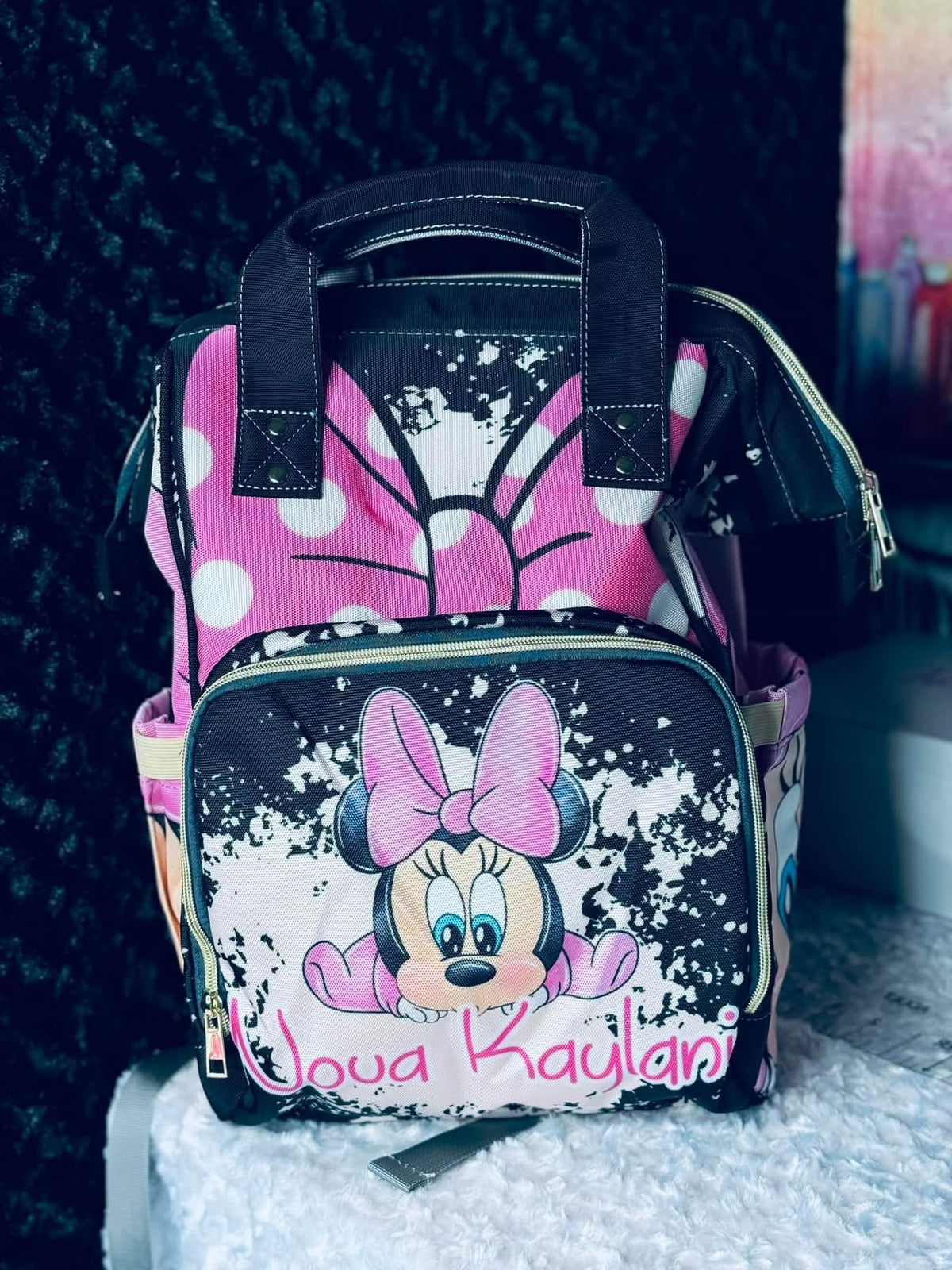DiaperBag (Specific Theme Requests)
All themed requests should be placed under this listing.
Once your order is received, design options based on your selected theme will be shared for you to choose from via text or email within 24–48 business hours.