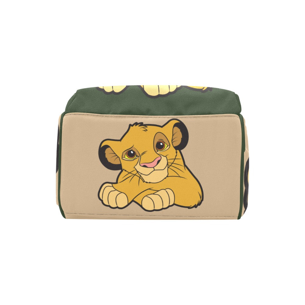 Personalized Diaper Bag and Minky Baby Blanket Bundle