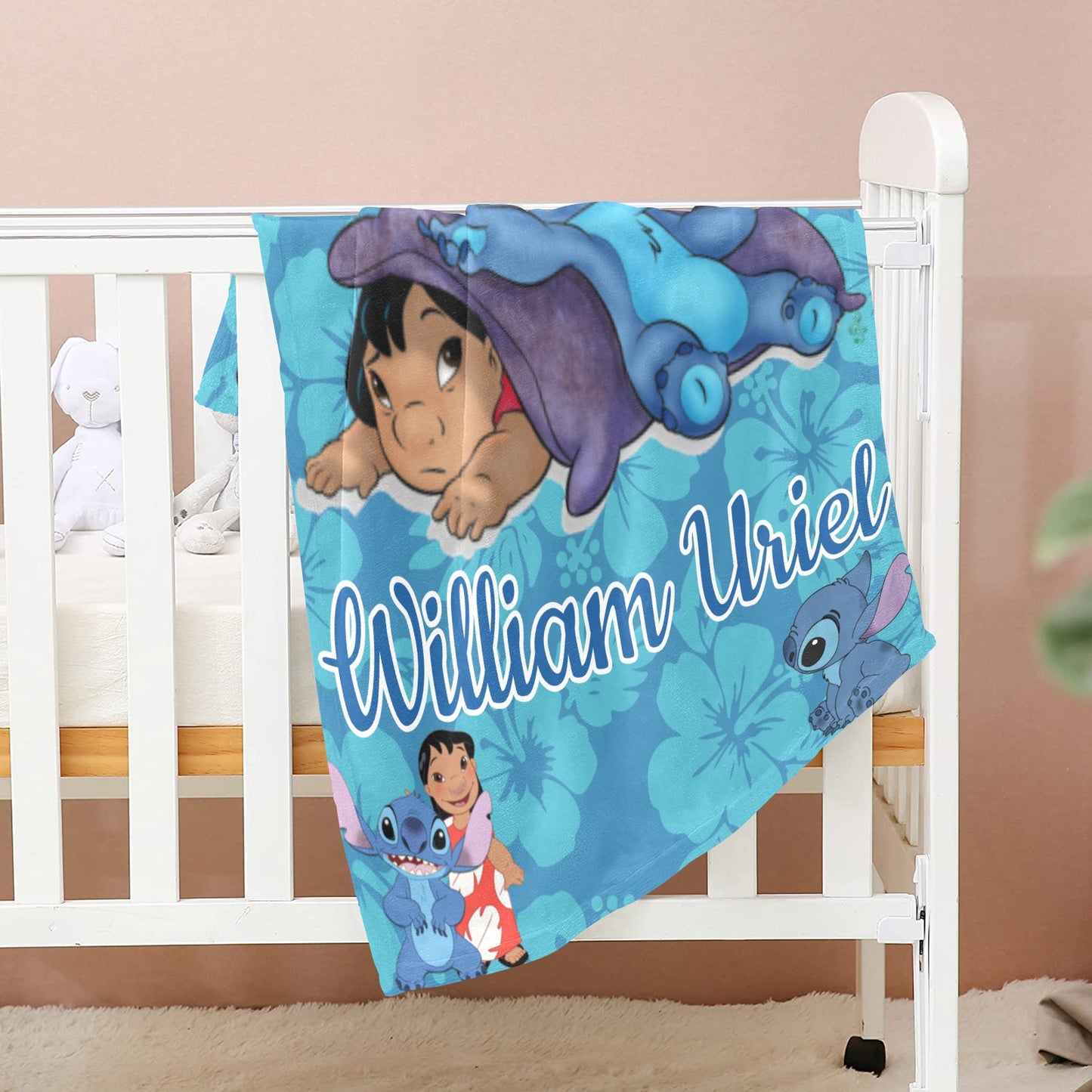 LL & S inspired Cozy Minky Baby Blanket