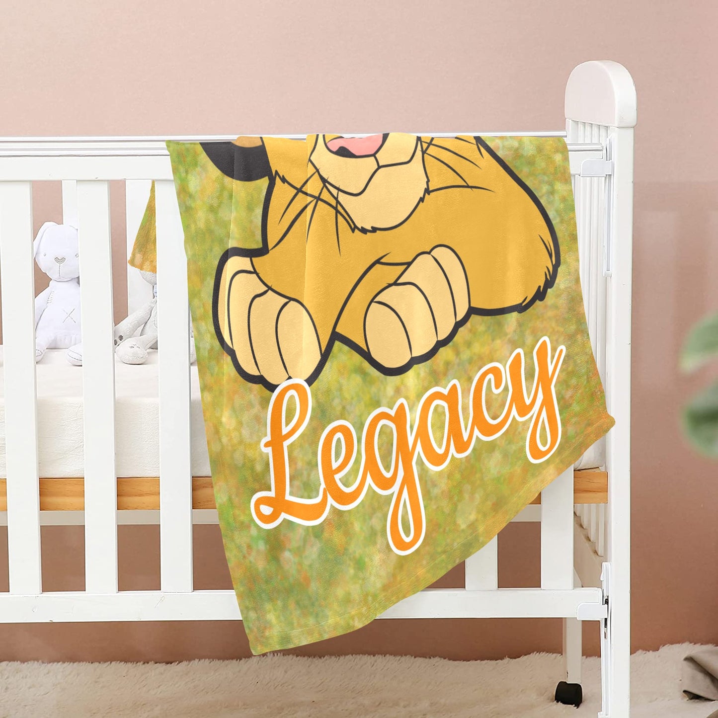 Personalized Cozy Minky Baby Blanket