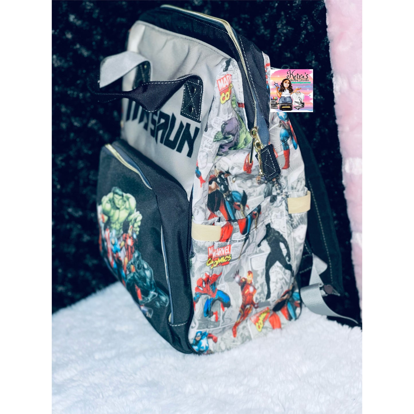 Avengers Diaper Baby Bag