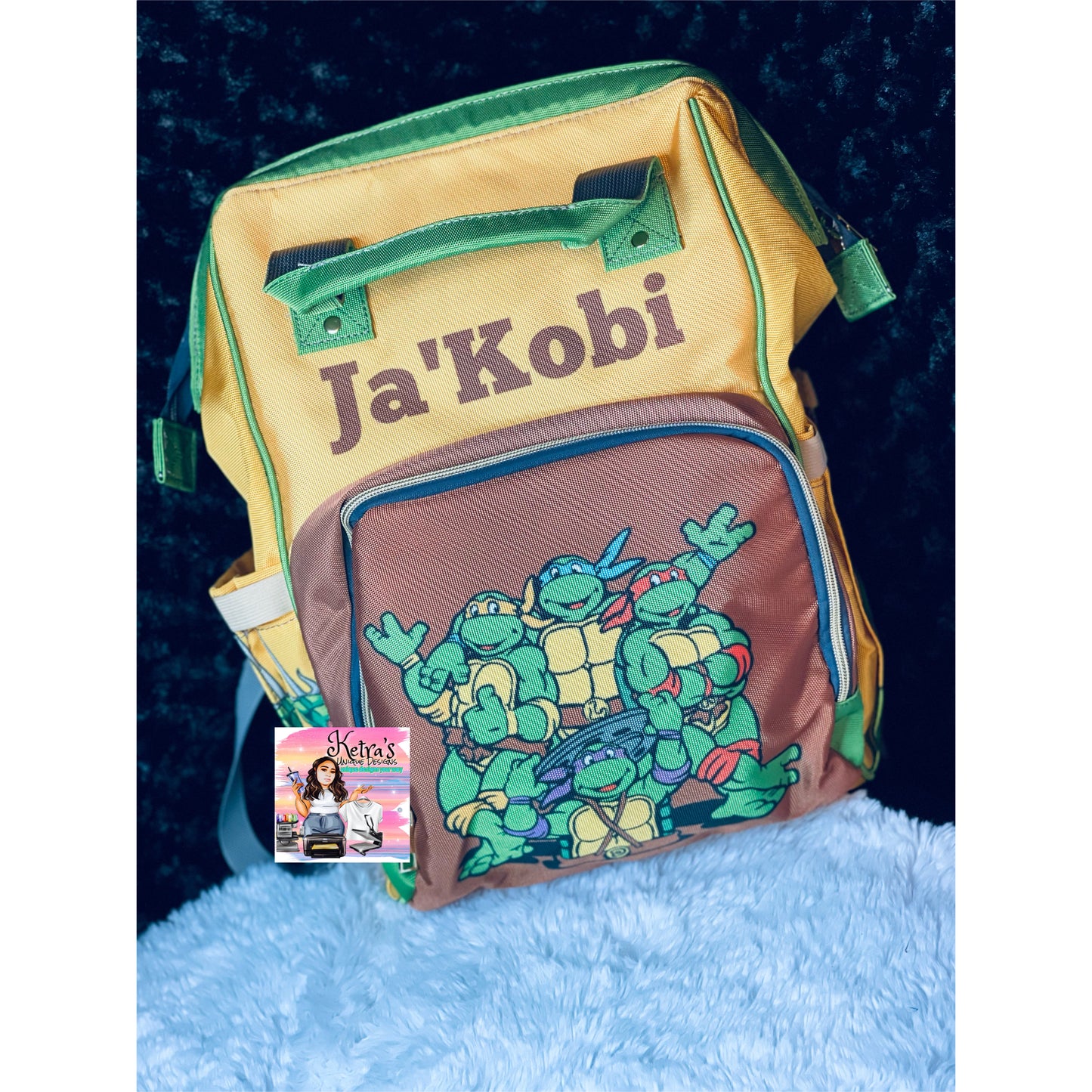 Ninja Turtles Baby Diaper Bag