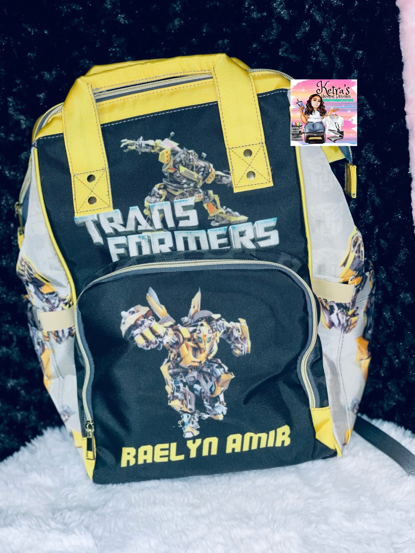 Transformers Baby Diaper Bag