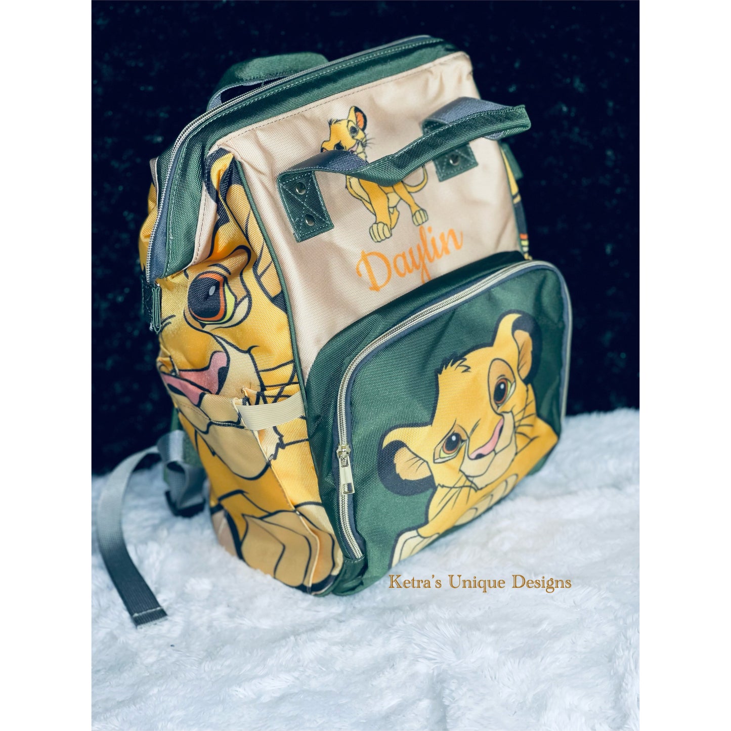 Lion King Baby Diaper Bag