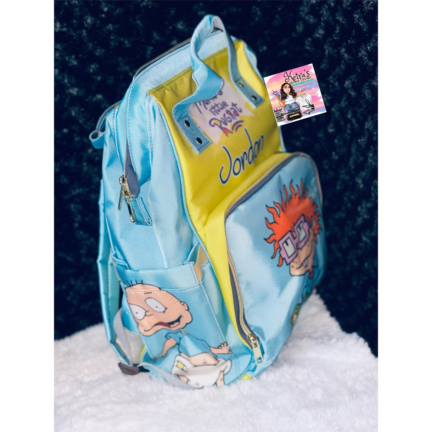 Little Rugrat Baby Diaper Bag