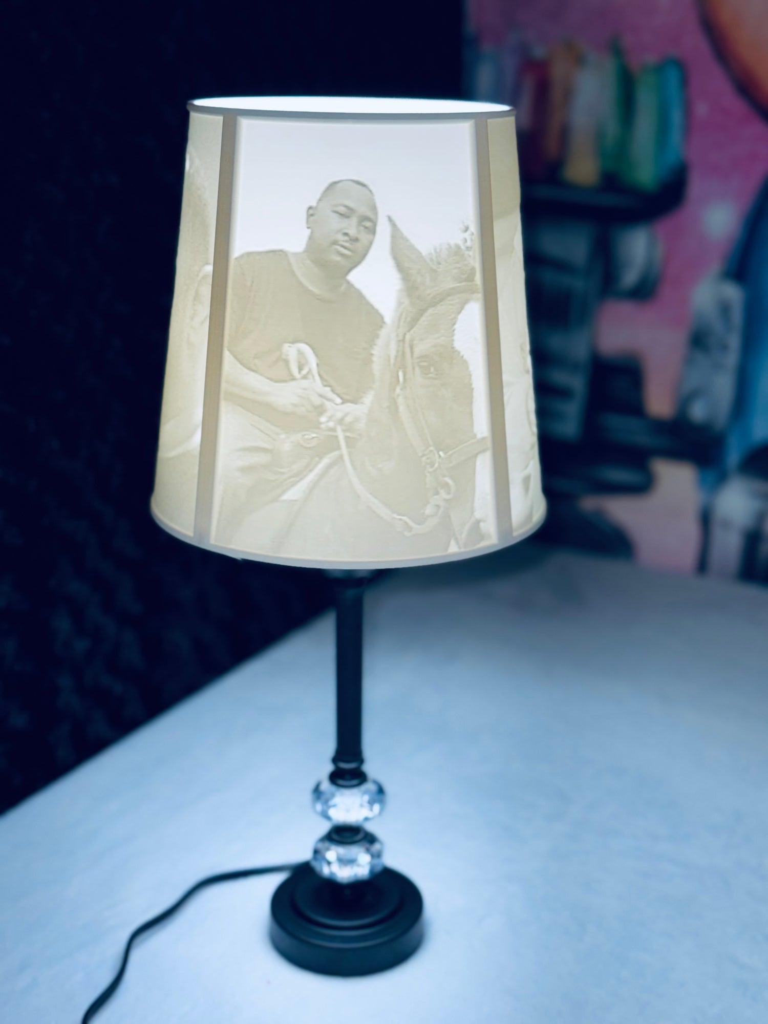 Photo Memory Lampshade