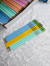 Load image into Gallery viewer, (5 Pack) Build your own/Choose your colors personalized Pencil Bundle
