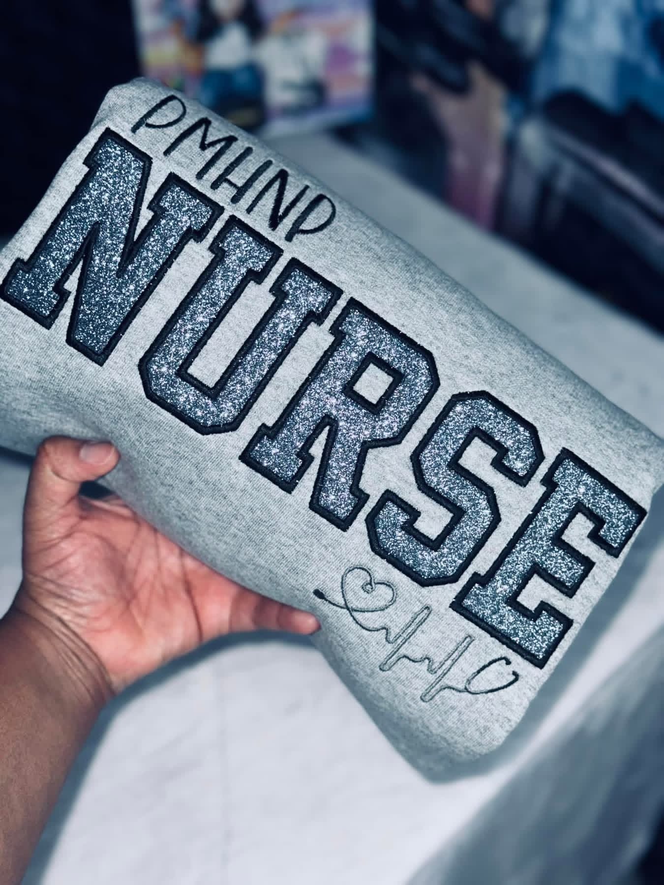 Healthcare Embroidered Sweatshirt