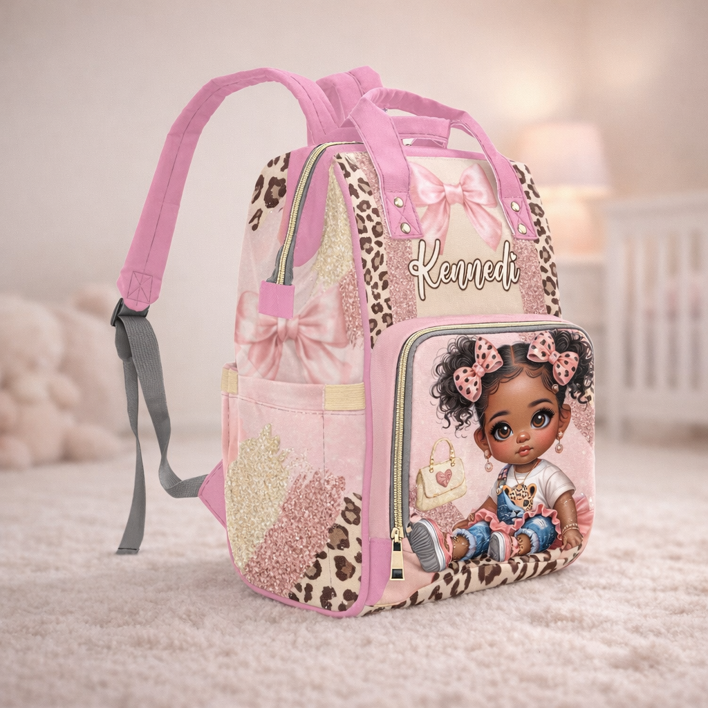 ✨ Pretty in Pink Diaper Bag
