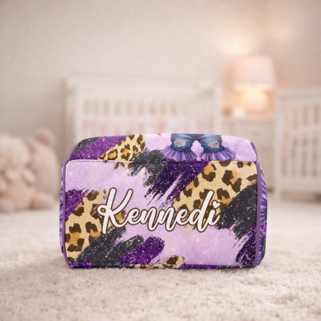 ✨ Lavender Luxe Diaper Bag