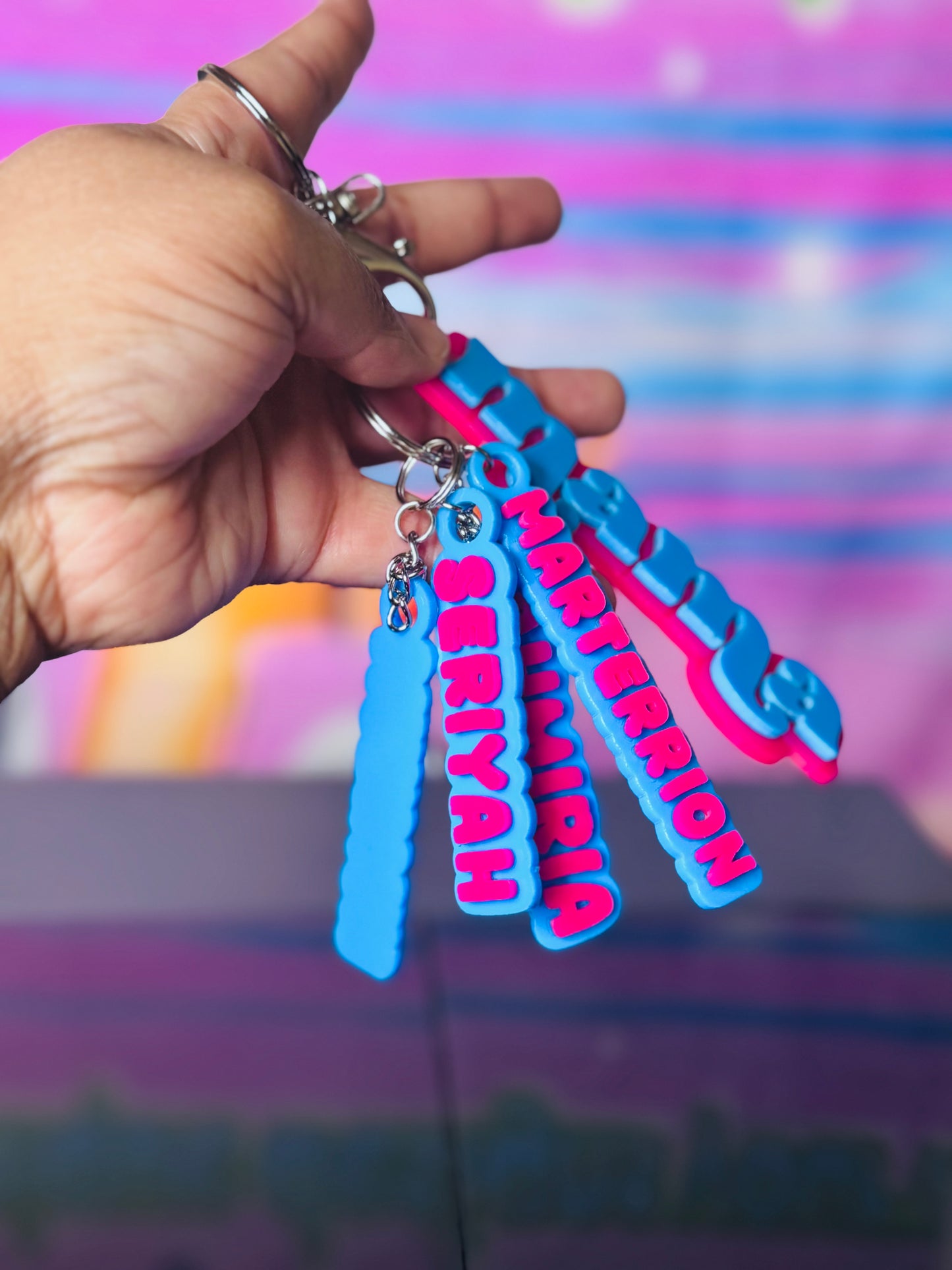 MAMA Keychains – Personalized with Kids’ Names