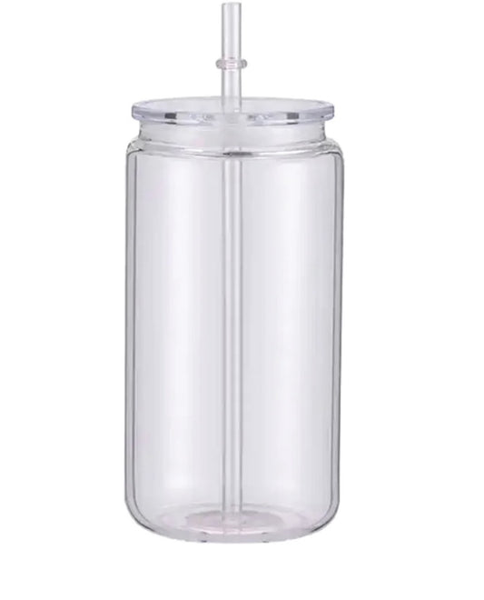 16oz Acrylic Snow Globe Cup (Read Description)