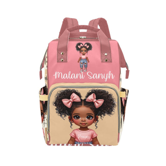 Little Brown Girl Diaper Bag