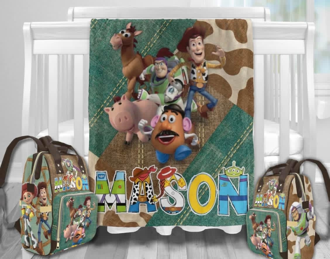 DiaperBag and Blanket (Theme Requests)
All themed requests should be placed under this listing.
Once your order is received, design options based on your selected theme will be shared for you to choose from via text or email within 24–48 business hours.