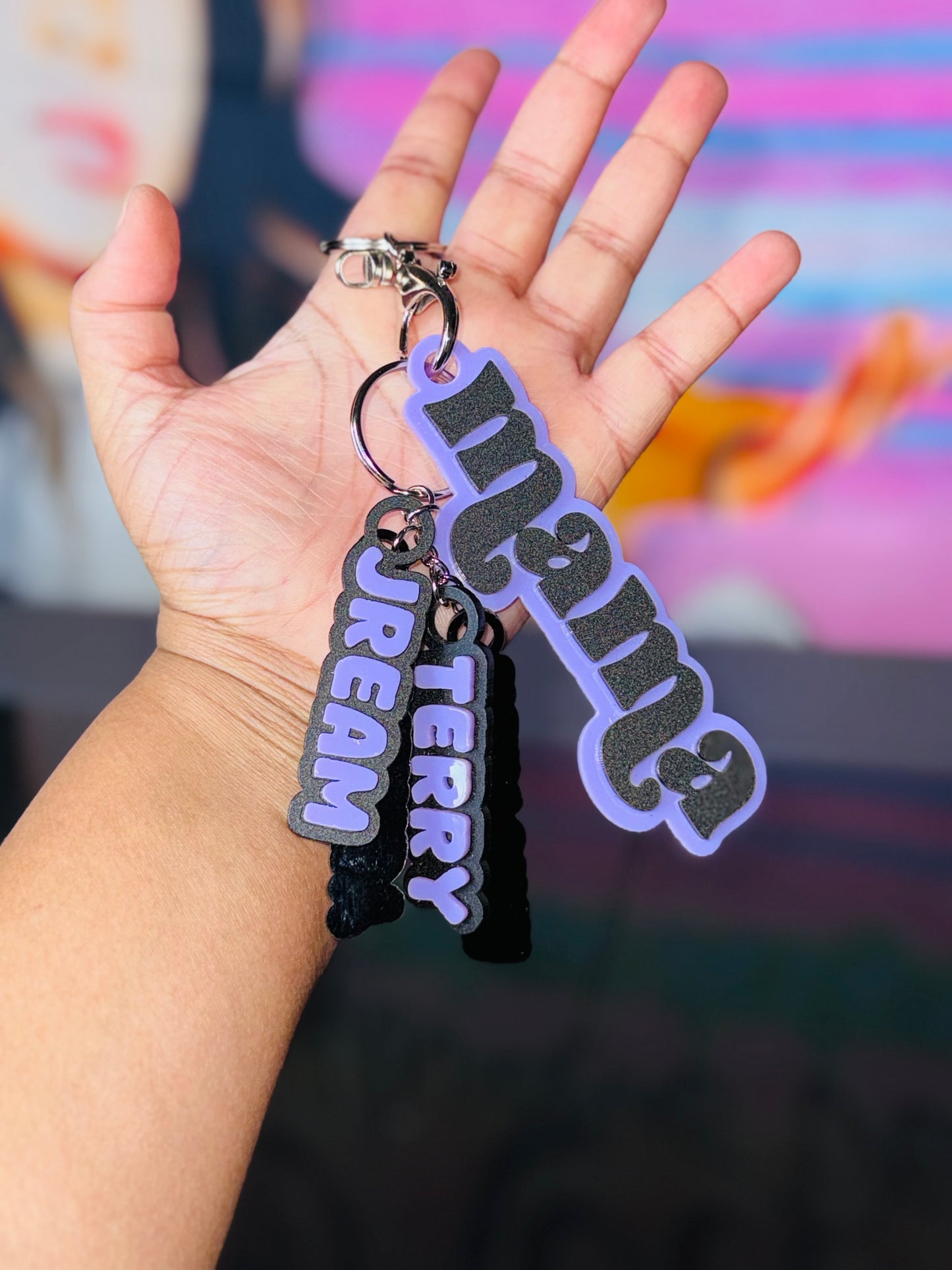 MAMA Keychains – Personalized with Kids’ Names