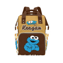 Load image into Gallery viewer, Cookie Monster Diaper Bag

