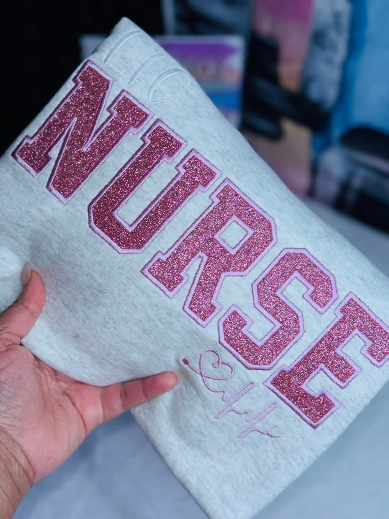 Healthcare Embroidered Sweatshirt