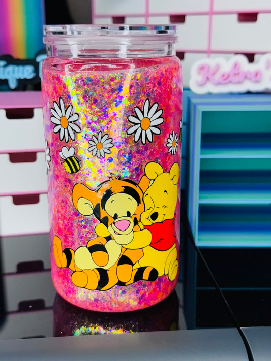 16oz Acrylic Snow globe Tumbler (Ready To ship)