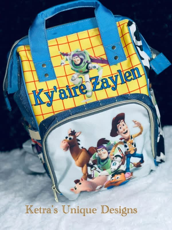 DiaperBag (Specific Theme Requests)
All themed requests should be placed under this listing.

Once your order is received, design options based on your selected theme will be shared for you to choose from via text or email within 24–48 business hours.
