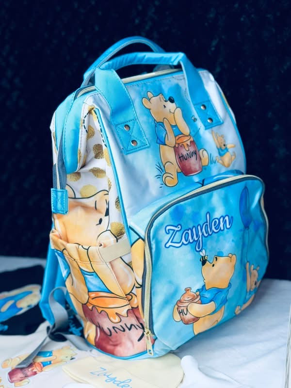 DiaperBag (Specific Theme Requests)
All themed requests should be placed under this listing.

Once your order is received, design options based on your selected theme will be shared for you to choose from via text or email within 24–48 business hours.