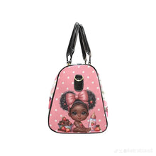 Load image into Gallery viewer, Strawberry Themed, Mommy Bag, Baby Bag and Minky Baby Blanket
