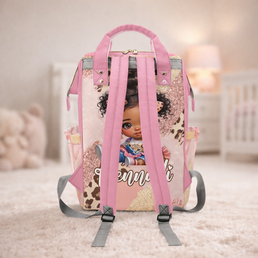 ✨ Pretty in Pink Diaper Bag