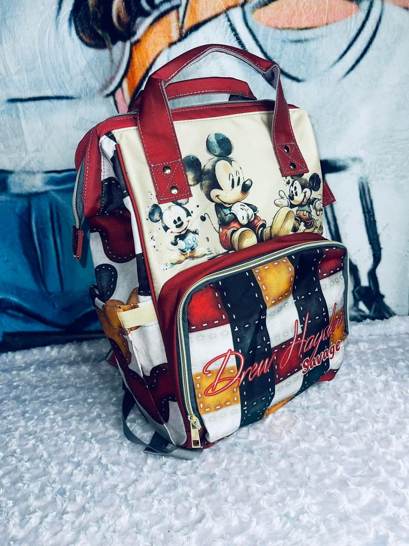 DiaperBag (Specific Theme Requests)
All themed requests should be placed under this listing.

Once your order is received, design options based on your selected theme will be shared for you to choose from via text or email within 24–48 business hours.